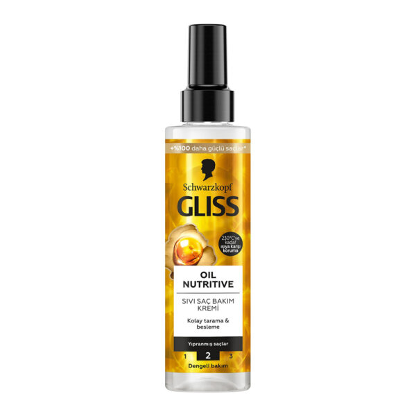 اسپری ضدحرارت گلیس مدل oil nutritive 200 میل