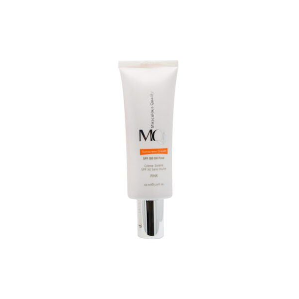 کرم ضد آفتاب رنگی پوست نرمال SPF 50 ام کیو رنگ نچرال بژ