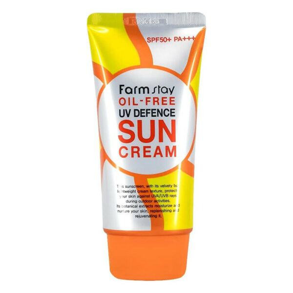 کرم ضد آفتاب بی رنگ فارم استی spf 50 مدل OIL-FREE